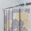 Luxurious Floral Shower Curtain Vivid Rose Design For Bathroom Decorations In Pastel Colors Suitable For Home Kitchen And Bedroo