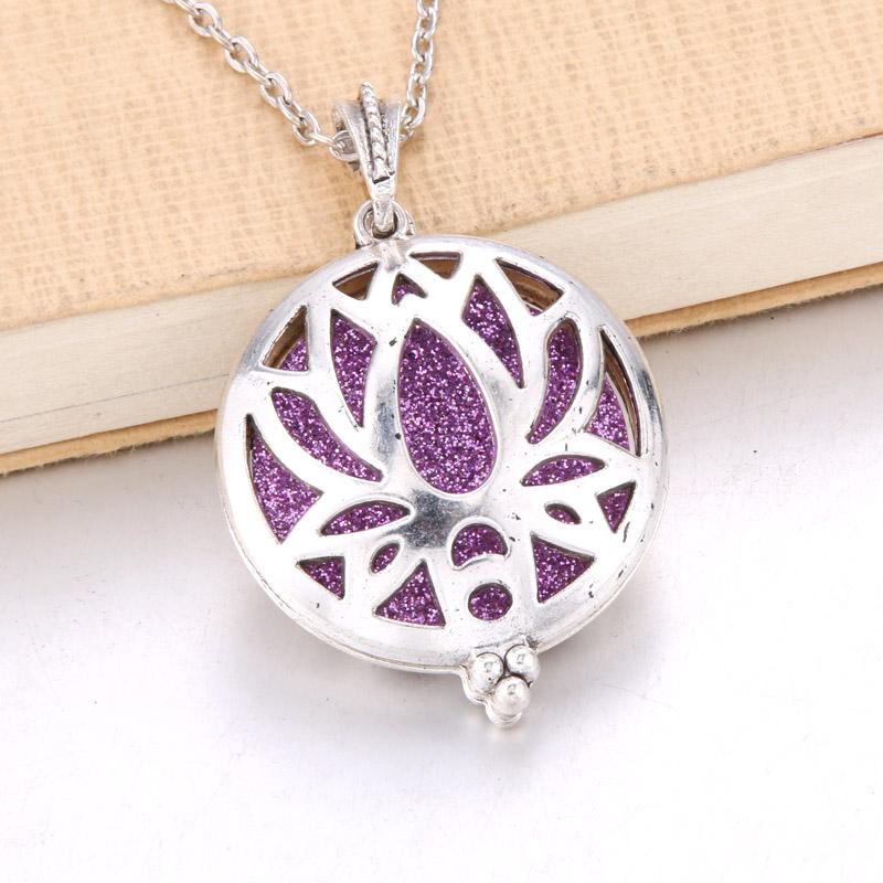 Aromatherapy Necklace Tree of Life Diffuser Jewelry Vintage Open Locket Pendant Essential Oil Perfume Aroma Diffuser Necklace