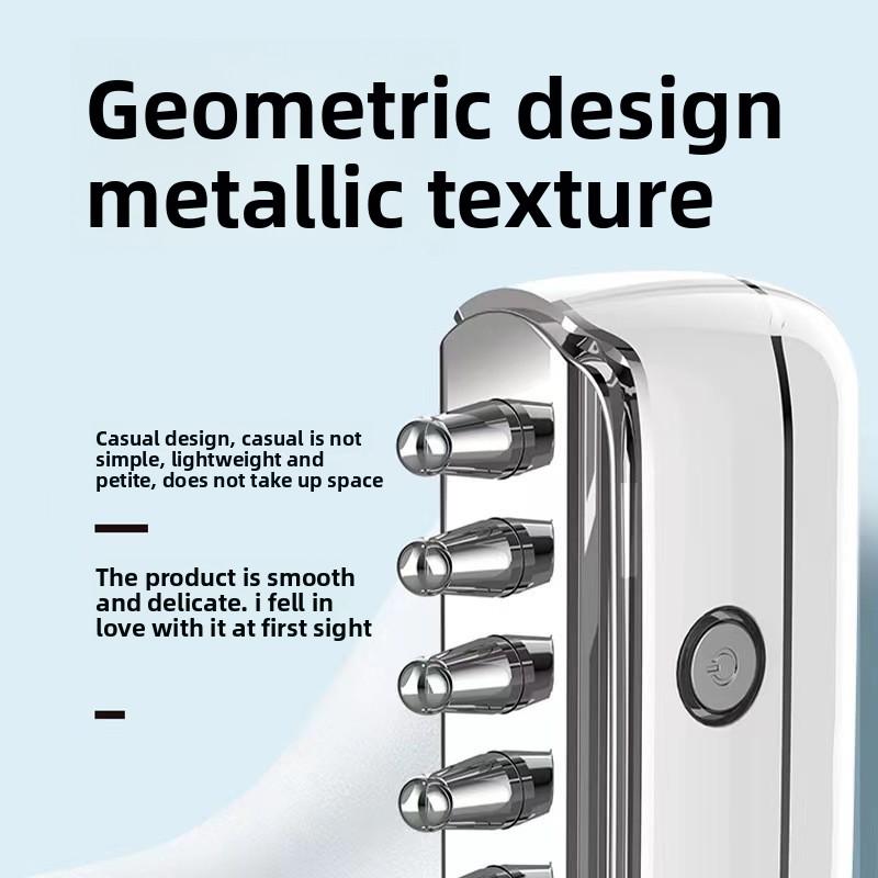 New Product EMS Color Light Vibration Whole Body Universal Electric Scraping Instrument Electric Meridian Brush Electric Scraping Massager