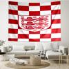 1PC England Football Crest Printed Tapestry Room Decoration Wall Hanging for Living Room Bedroom, dormitory, Birthday and Christmas gifts