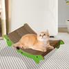 Wooden Cat Scratching Pads Multifuction Cats Sleeping Bed Natural Wear-resistant Cat Scratch Board Kitten Grinding Cats Toys