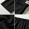 Men's Relaxed Fit Cargo Shorts with Multi Pocket Design and Elastic Waistband for Casual Outdoor