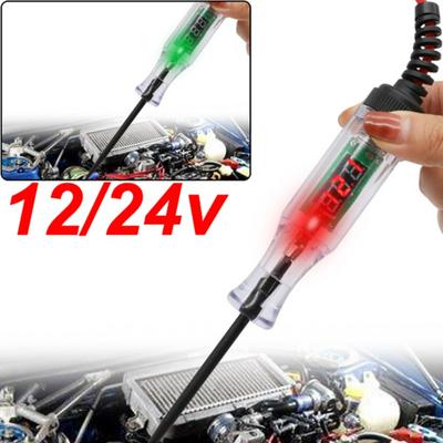 12V Car Truck Voltage Circuit Tester Digital LED Probe Test Pen Auto Diagnostic Repair Tool with Measuring Function Test Light