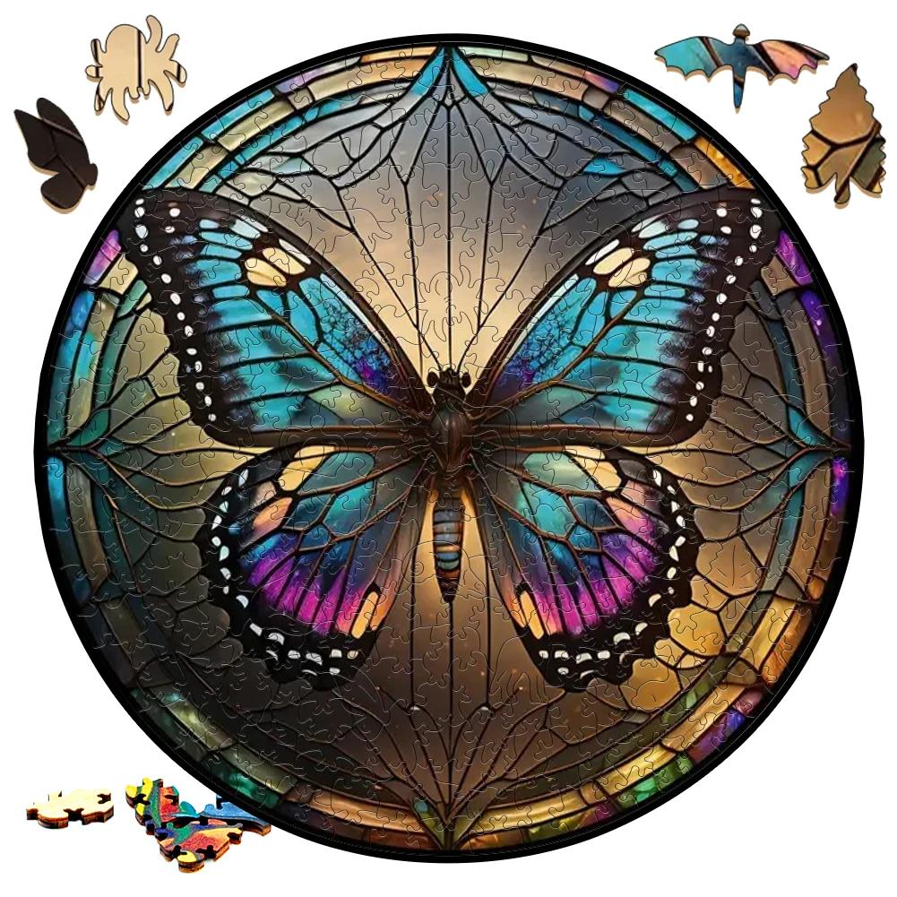 Meerjungfrau 3D Holzpuzzle Tier Spielzeug für Erwachsene Kinder Geburtstagsgeschenk Holzpuzzle Montessori Spiele Fidget Toys