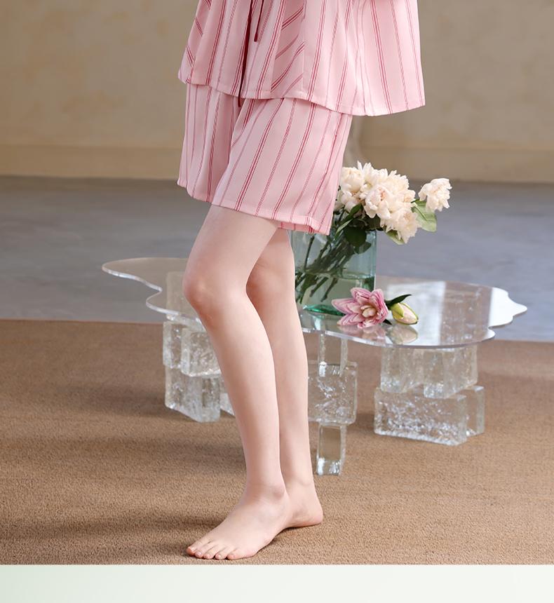 Xuan Liang Pajamas Women's Summer Thin Ice Silk Strap Shorts Set Large Size Sexy Light Luxury Premium Home Clothes