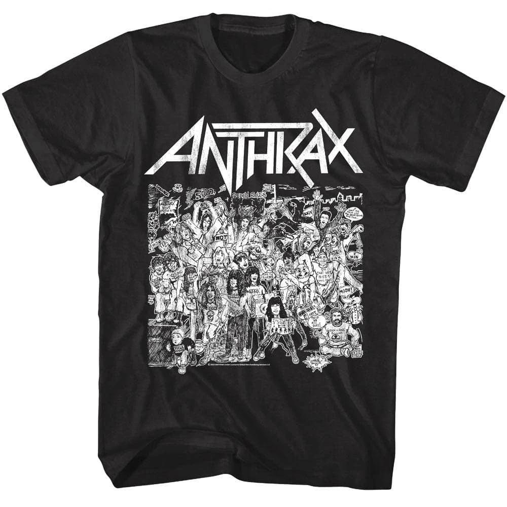 

Anthrax No Frills Men s T Shirt L