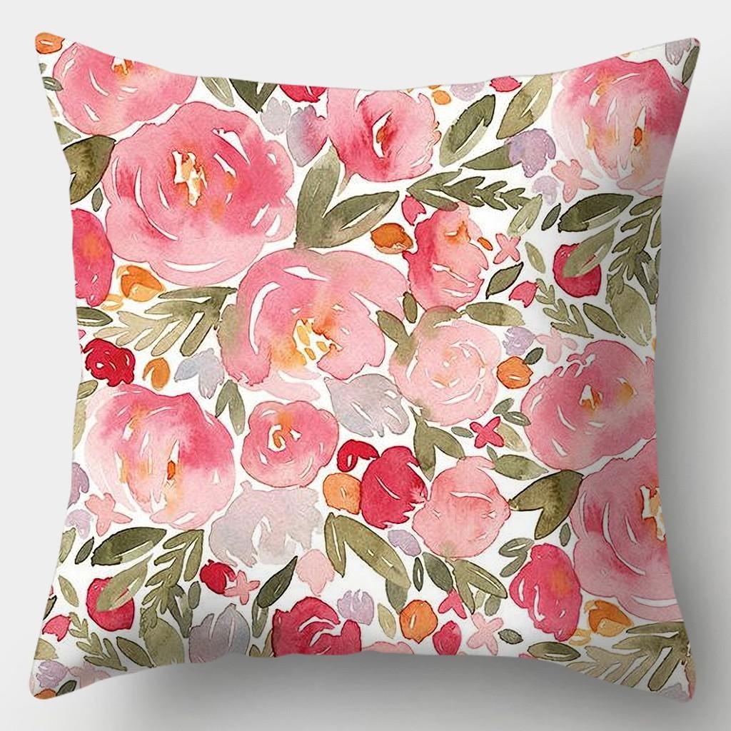 

Свежий и элегантный стиль, красивые цветы, наволочка, украшение для дивана, гостиной, спальни, дома, тщательно украшенная наволочка 40x40cm