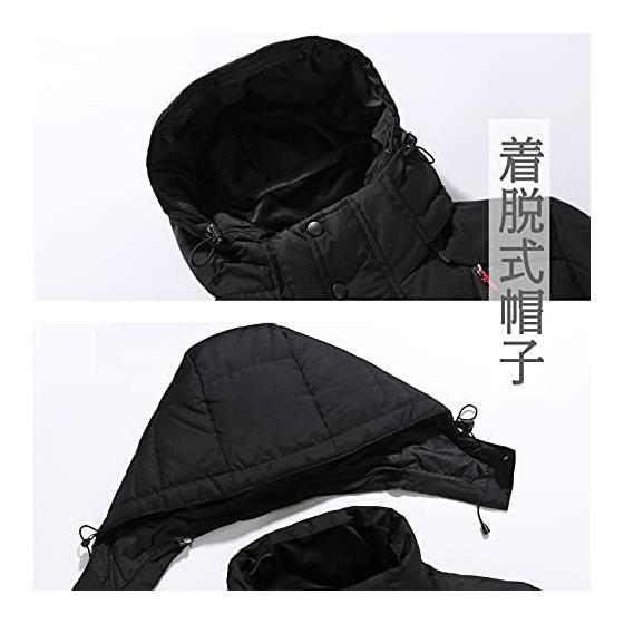 [Facecozy] Down Jacket, Men's Coat, Down Coat, Outerwear, Business, Men's, Autumn, Winter, Cold Protection, Heat Retention, Breathable, Lightweight,