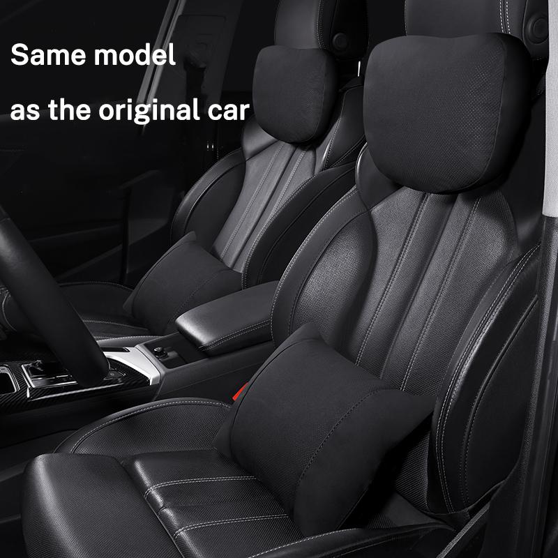 1 Stück Autositz Kopfstütze Auto Embleme Nackenkissen Für Porsche 911 918-Spyder 928 944 968 Boxster Carrera-GT Cayenne Macan Panamera