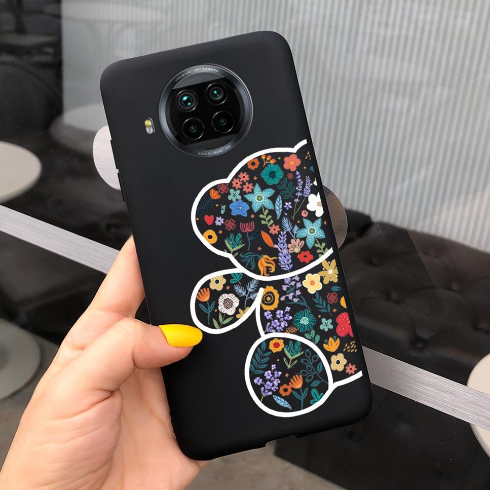 ForXiaomi Mi 10T Lite Case Cute Cartoon Cat Painted TPU Silicone Back Cover For Xiaomi Mi 10T Lite 5G 10Tlite Phone Case Funda