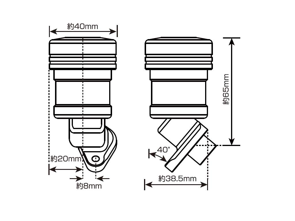 POSH Motorcycle Goods Billet Rear Master Tank Type 2 40° Red/Black NSR50 NSR80 NSF100 500058-26