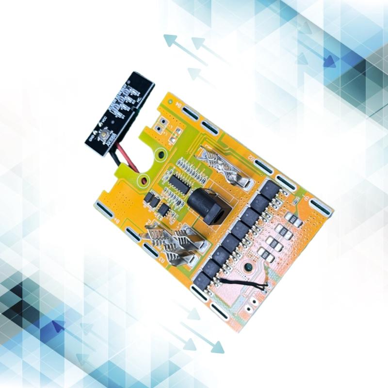 High Current 120A Discharge Battery Protections Board With 8MOS Design For Power Tools And Devices Temperature Control