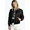 Autumn New Short Jackets for Women Vintage High Street O-neck Bomber Jacket Female Fashion Zipper Long Sleeve Coat Woman