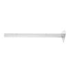 Extension frame for swing swing handle hooks metal bar white