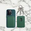 PU Custom Logo Color Magnet Magnetic TPU Case for iPhone 14 15 16 Pro Max Strong Magnetic Phone Wallet ID Credit Card Holder