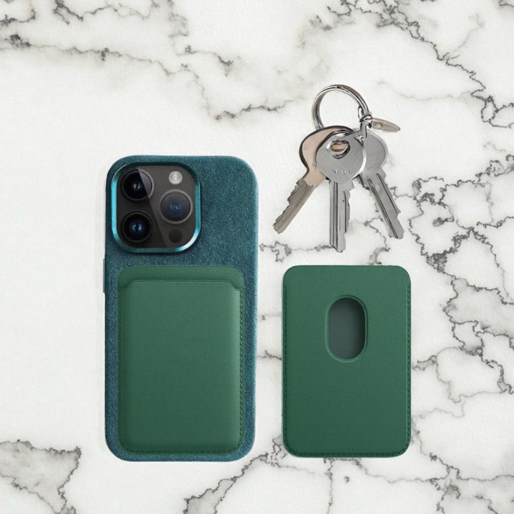PU Custom Logo Color Magnet Magnetic TPU Case for iPhone 14 15 16 Pro Max Strong Magnetic Phone Wallet ID Credit Card Holder