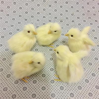 Simulation Furry Chick Lifelike Plush Chicken Kids Children Sound Toy Gift