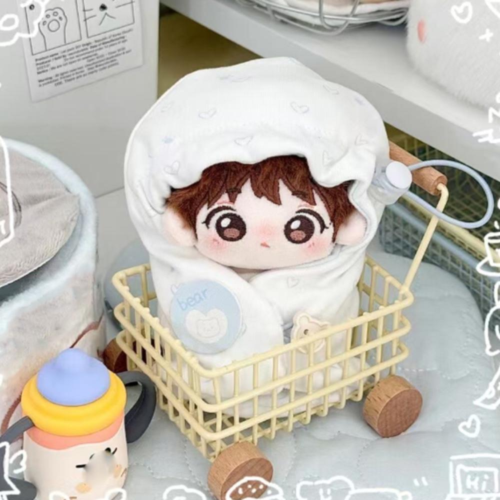 Swaddling 10cm Cotton Doll Swaddling Clothes Sleeping Bag Doll Dress Up Set  Children's Gift