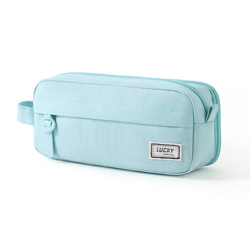 Large Capacity Multi-functional Pencil Case - Simple, Stylish, and Versatile Stationery Box for Primary School Students.