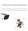 Solar-Powered HD Infrared Night Vision Wireless Outdoor Camera with PIR Thermal Sensing