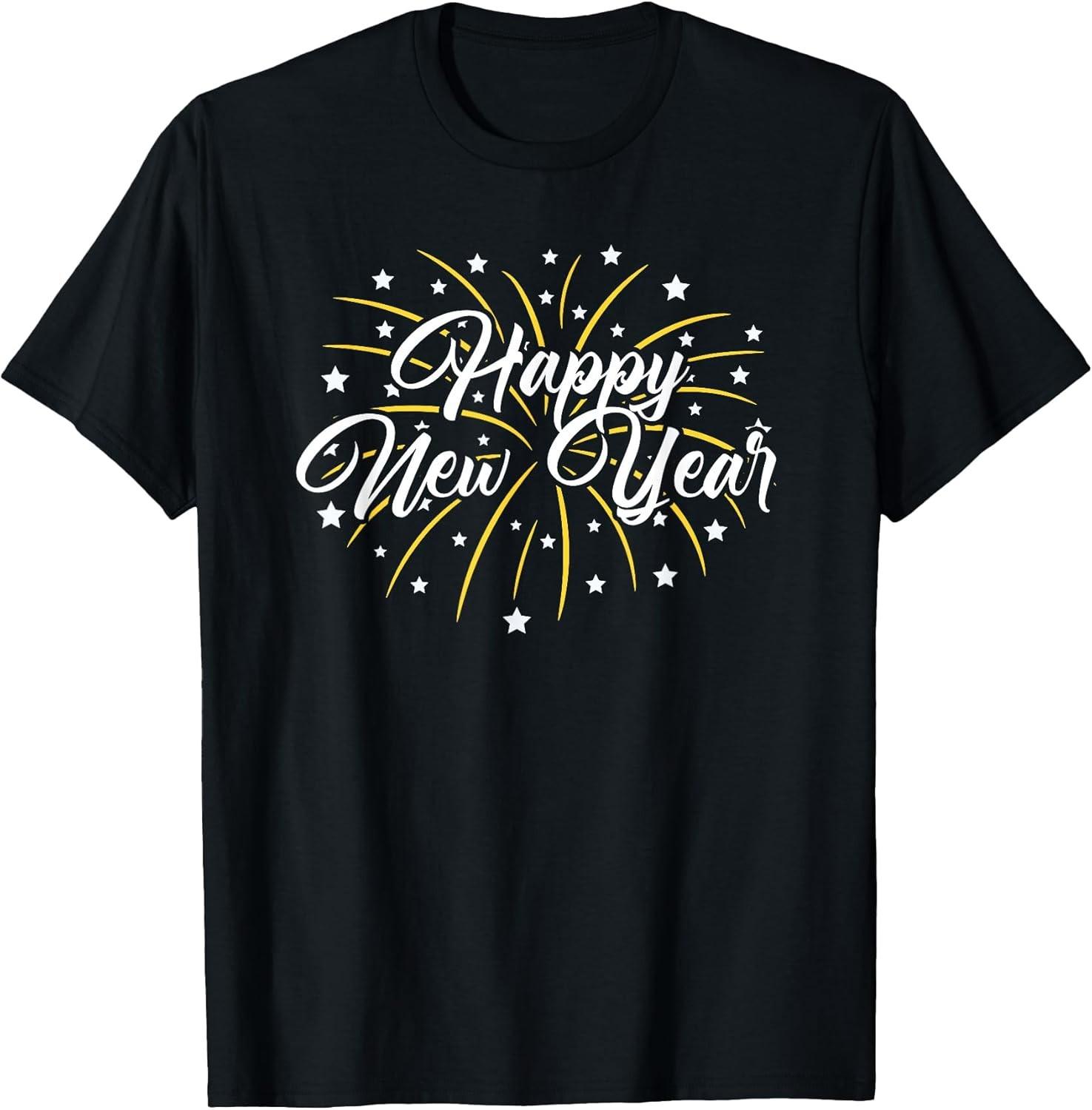 NEW LIMITED! Happy New Year 2026 Cotton Tee - MADE IN USA XL