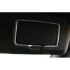 2015- For Benz C-Class W205 Cover Trim Car Makeup Mirror Panel Matte Silver