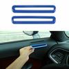 ??Interior Door Air Vent Outlet Trim Decor Cover Blue For Dodge Challenger 2015+