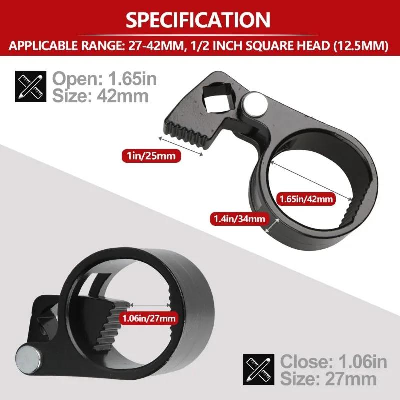 27-42mm Universal Steering Ball Head Extractor Remover Suitable for Car Chassis Rocker Arm Removal Installation Car Accessories