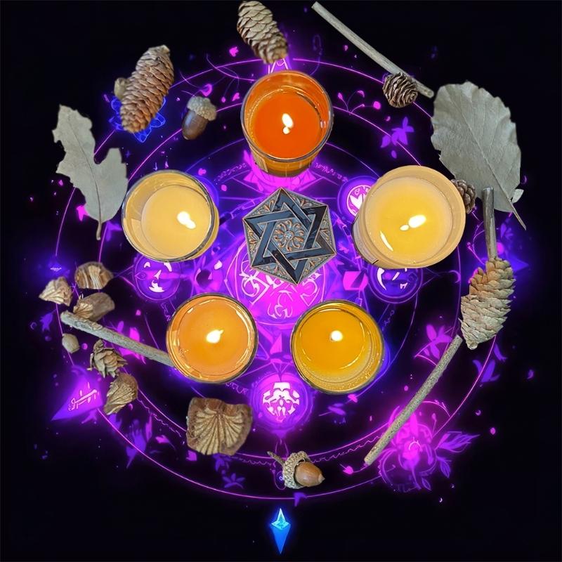 Square Divinations Tapestry Mysterious Symbol Astrology Tablecloth  Tarots Tablecloth Table Cloth Witchcrafts Supplies