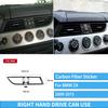 Carbon Fiber Car Accessories Interior Gear Shift Dashboard Window Lifting Switch Cover Stickers Trim For BMW Z4 E89 2009-2015