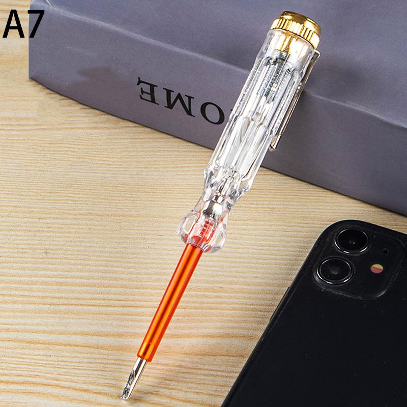 AC/DC 100-500V Voltage Detector Tester Screwdriver Pen Non-contact Test Pencil Voltmeter Power Detector Electrical Indicator