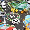 Modren Playing Pad Flexible Folding Traffic Game Mat
