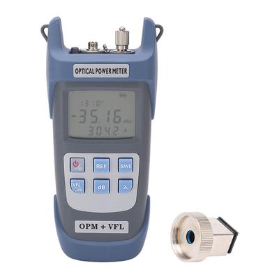 Optical Power Meter Red Light Machine Portable Fiber Optic Cable Tester with LED Light 50MW