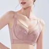 Lingerie Women's Full-cup Thin Gathering Bra Breast Retraction Anti-sagging Adjustable Large-sized Bra Push Up Bra