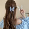 Fairy Butterfly Hair Claw Acetate Crab Hair Clip Women Sweet Princess Shark Clip Hairpin for Girls and Women Hair Accessories