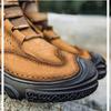 Men's Genuine Leather Hiking Boots Casual Outdoor Shoes