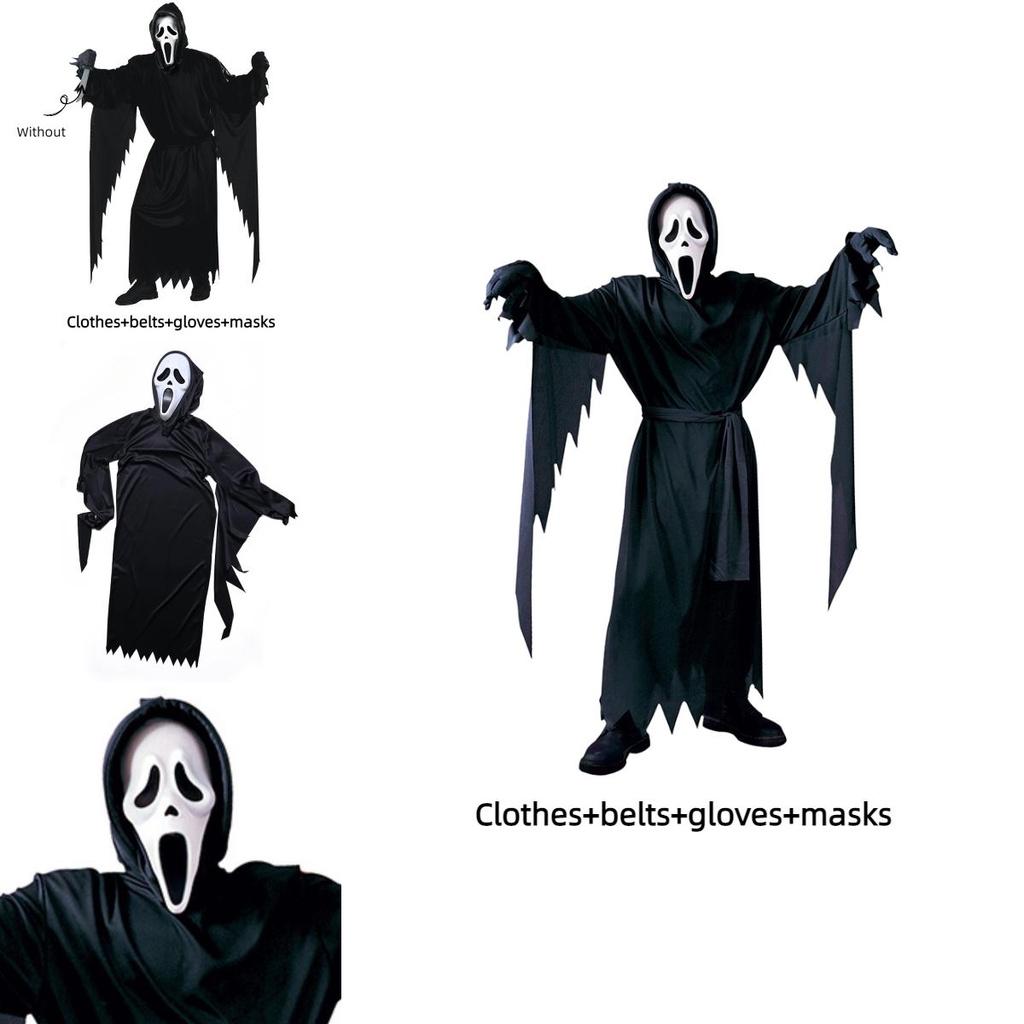 Scary Halloween Costume For Kids Dress Up In The Terrifying Scream Outfit!