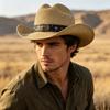 Straw Hat Men's Outdoor Sunscreen Visor, Wide-brimmed Western Cowboy Hat, Retro Casual Face Straw Hat