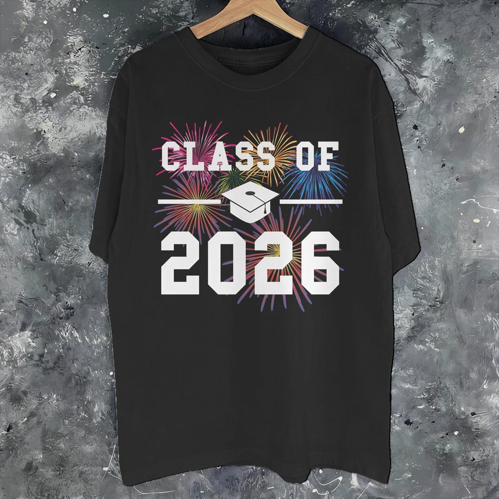 Unisexs WoUnisexs class of 2026 senior Graduation T Shirt Pure Cotton Graphic Printing TShirt Clothing Outfits