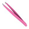 Stainless Steel Eyebrow Trimming Tweezers Practical Eyelash Tweezer Security Non-slip Elastic Sharp  Plucking Beauty Tool
