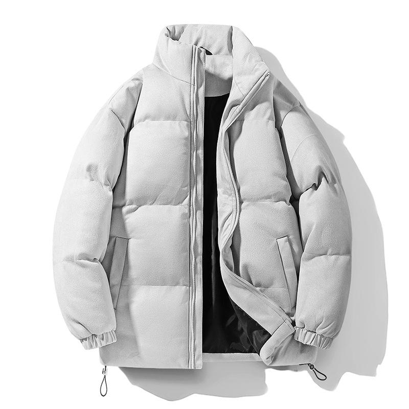 Cotton clothes men's winter stand-up collars youth thickened warm bread clothes windproof and coldproof tops jackets cotton clothes