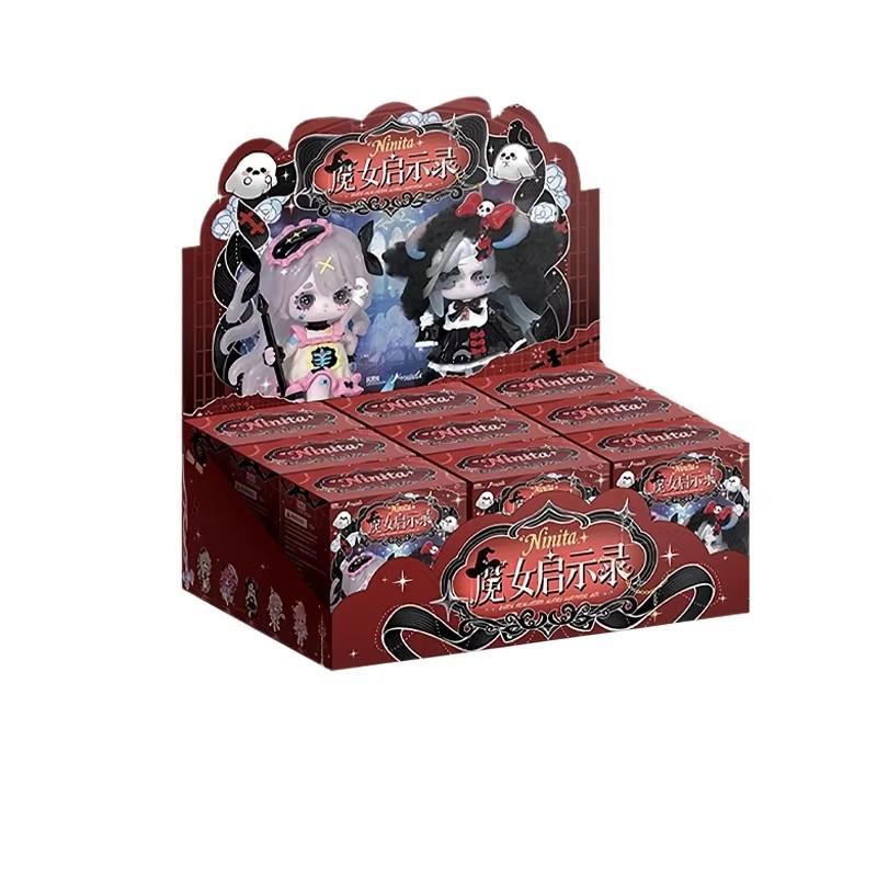 Ninita 2nd Generation Witch Apocalypse Blind Box Cute Winged Girl Figure Desktop Decor Trendy Peripheral Perfect Gift For Girls