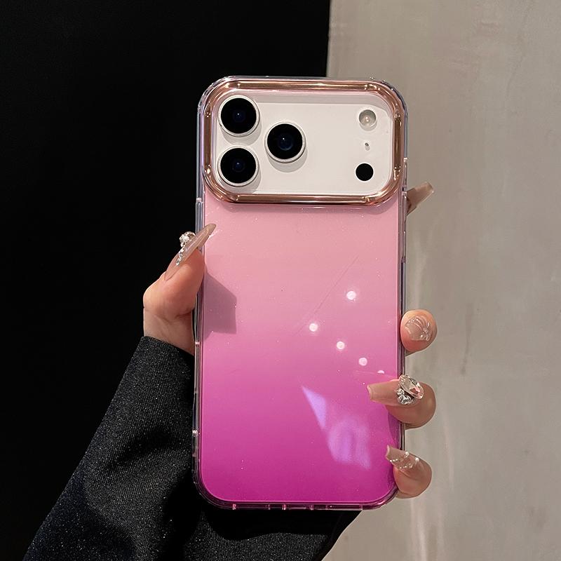 Luxury Glitter Bling Starry Clear Phone Case For iPhone 17 Air 16 14 13 12 11 Pro Max Mini Plus Shockproof Gradient Hard Cover