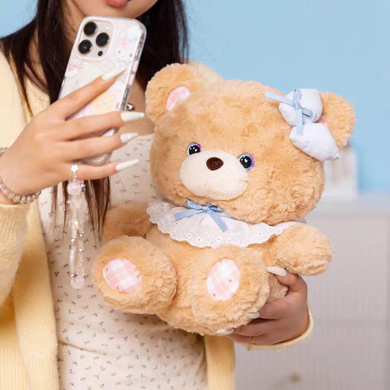 Cute Teddy Bear & Rabbit Doll Plush Toy for Girls - Claw Machine Gift