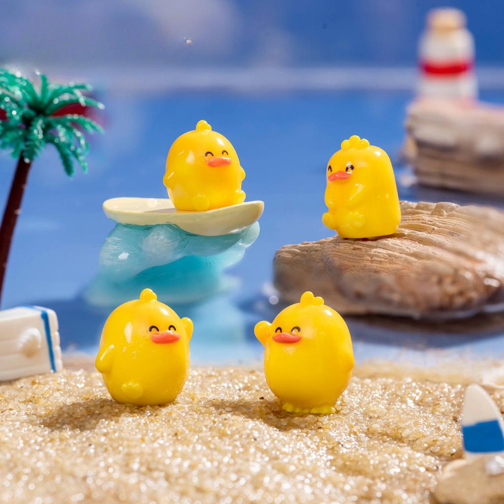 Micro Landscape Cute Duckling Doll Decoration Diy Blind Bag Accessories Desktop Car Decoration