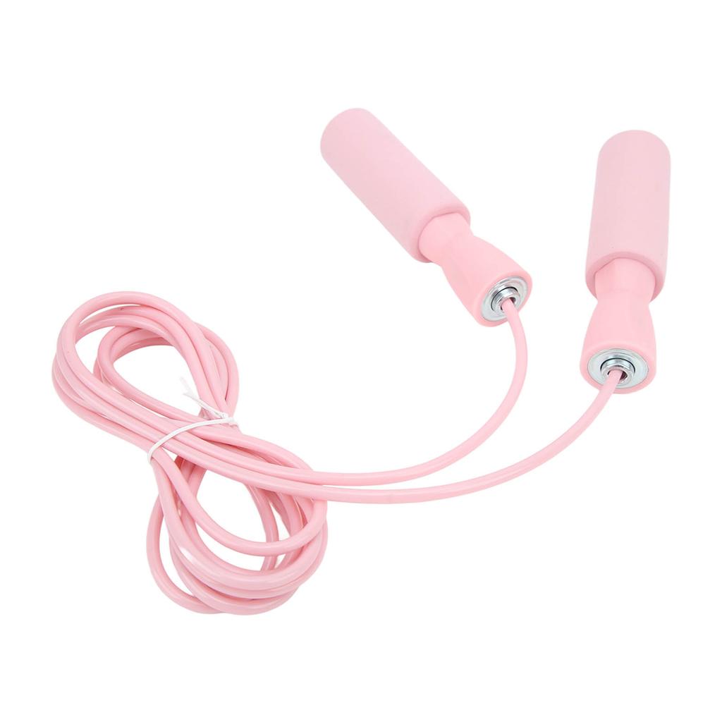 Steel Wire Jumping Rope Ajustable Skipping Rope with Double Bearings for Men Women and Children