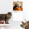 2026-2027 Calendar - 18 Monthly 2026-2027 Wall Calendar, Jan. 2026 - Jun. 2027, Cat Calendar with Unruled Blocks, Wall Calendar for Office School