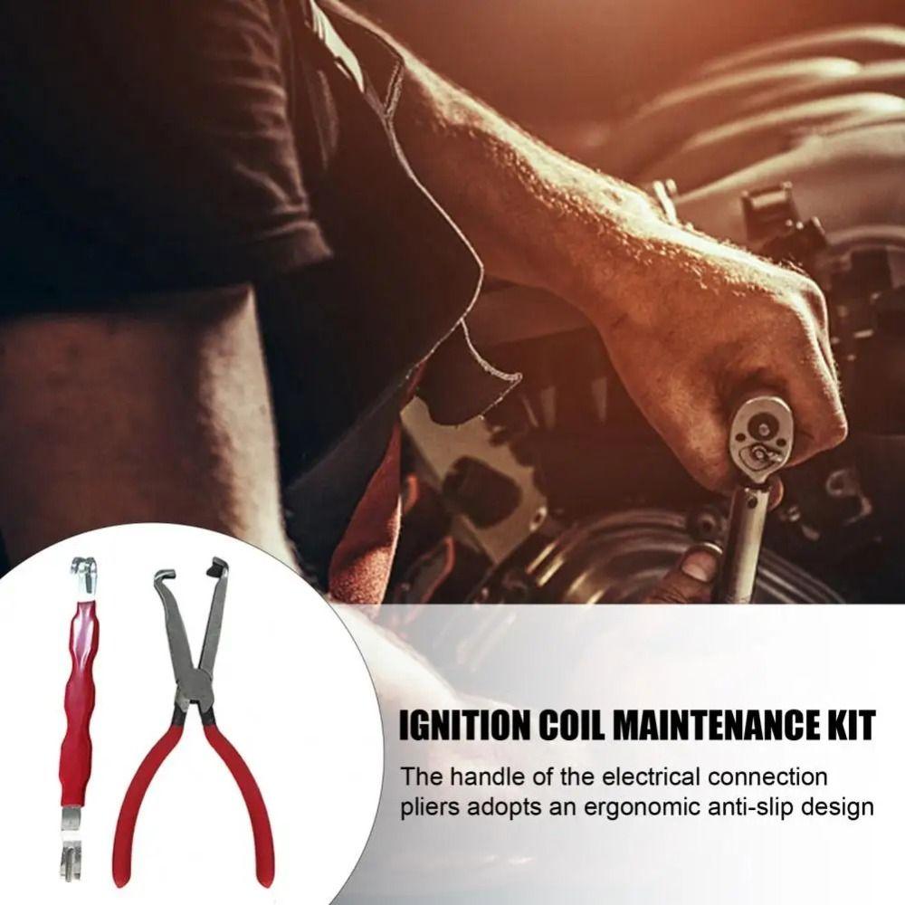 Multi-function Electrical Disconnect Pliers Bendable Head Connector Release Tool  Oil Pipes
