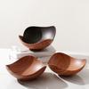 Japanese Plastic Dining Plate Fruit Tray Dish Desktop Snack Picnic Plate  Household Desktop Storage