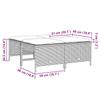 5 Piece Garden Sofa Set with Cushions Light Grey Poly Rattan